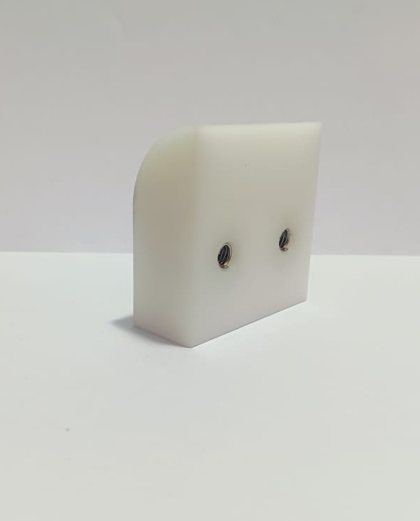 Angled Plastic Block